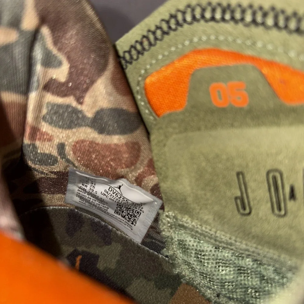 Nike Air Jordan XXXVII SP Undefeated 'Flight Jacket' DV6255-300 Men's‎ Size 8